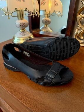 Skechers Sneaker Open Toe Ballet Flats